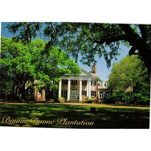 Bonnie Doone Plantation Postcard Antebellum Charm Historic South Carolina